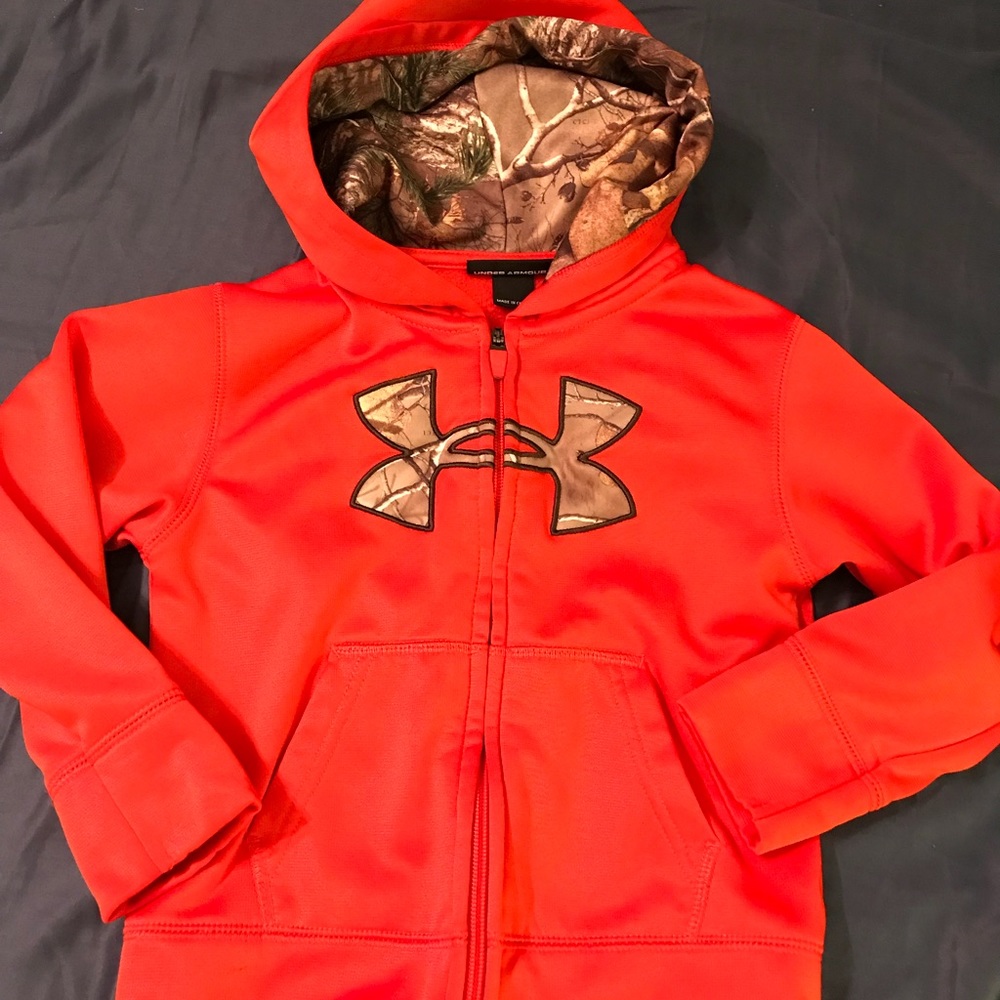 Under Armour Luke new 3T zip up hoodie